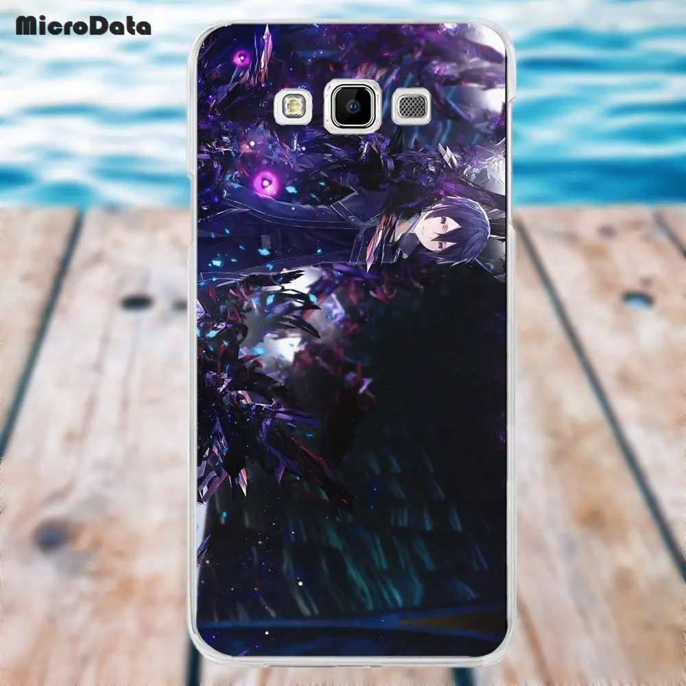 as picture Микроданные Sword Art Online Sao Kirito телефон для samsung Galaxy A3 A5 A7 J1 J2 J3 J5 J7 мягкий - Цвет: as picture