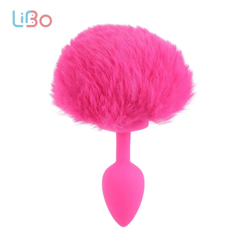 Li bo Анальная пробка хвост начинающих Силиконовый анальный Новый с искусственным