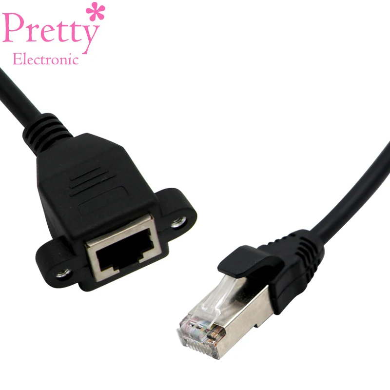 Cat5 Ethernet Extension Cable Male to Female Screw Panel Mount Ethernet Lan Network Cable Adapter for PC Laptop 0.5m 1m 1.5m 2m
Cat5 Ethernet Extension Cable Male to Female Screw Panel Mount Ethernet Lan Network Cable Adapter for PC Laptop 0.5m 1m 1.5m 2m