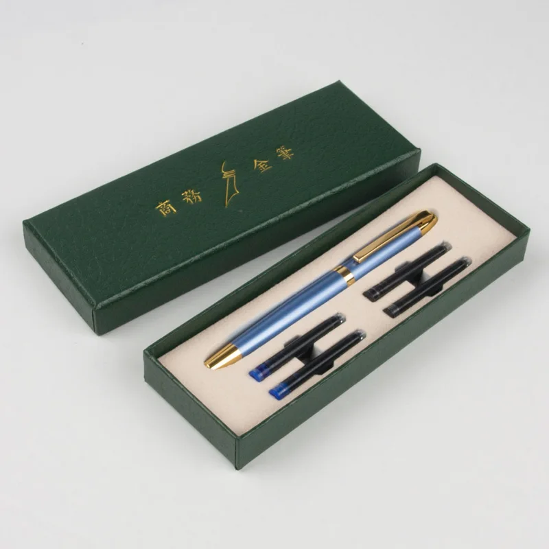 

High Quality Iraurita Fountain Pen Luxury school Full Metal ink Pens Writing Stationery Office School Supplies converter