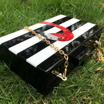 2018 новая Мини акриловая женская сумка на плечо диагональная маленькая