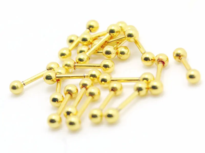 10 шт. серьги гвоздики из нержавеющей стали 3 мм|3mm balls|stud piercingpiercing jewelry |