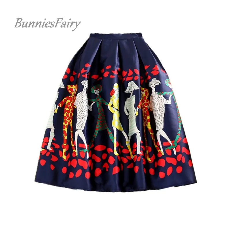 Бренд bunniesfairy 2018 Новая женская винтажная этнический стиль Танцы принт с