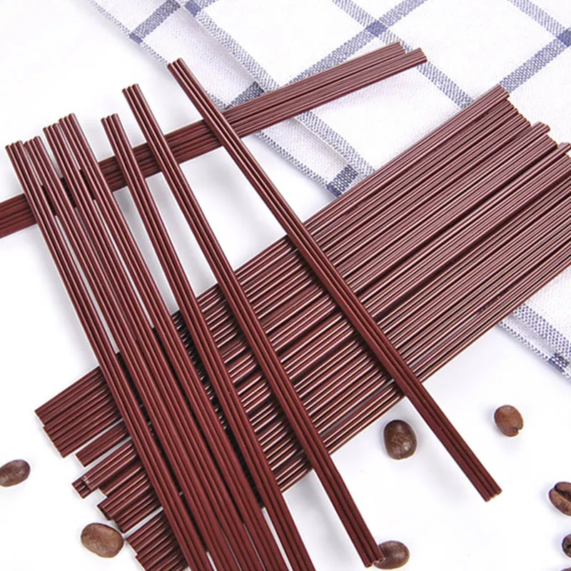 100 шт. палочки для перемешивания кофе кухонные принадлежности солома сока молока