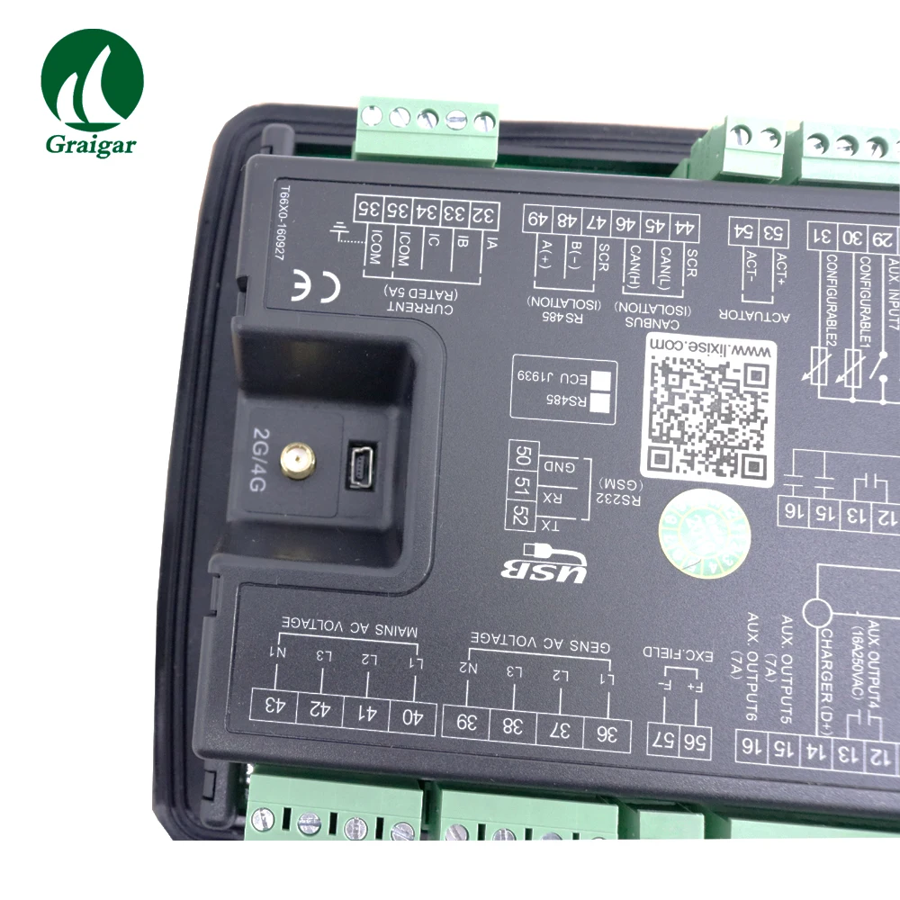 LXC6620-4G пульт дистанционного мониторинга Генератор контроллер модуль генератор