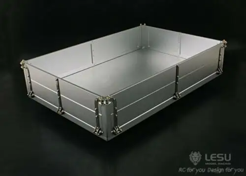LESU RC 280 мм металлический автомобильный ковш грузовой ящик 8*8 Тягач Модель 1/14 DIY Tmy TH02010