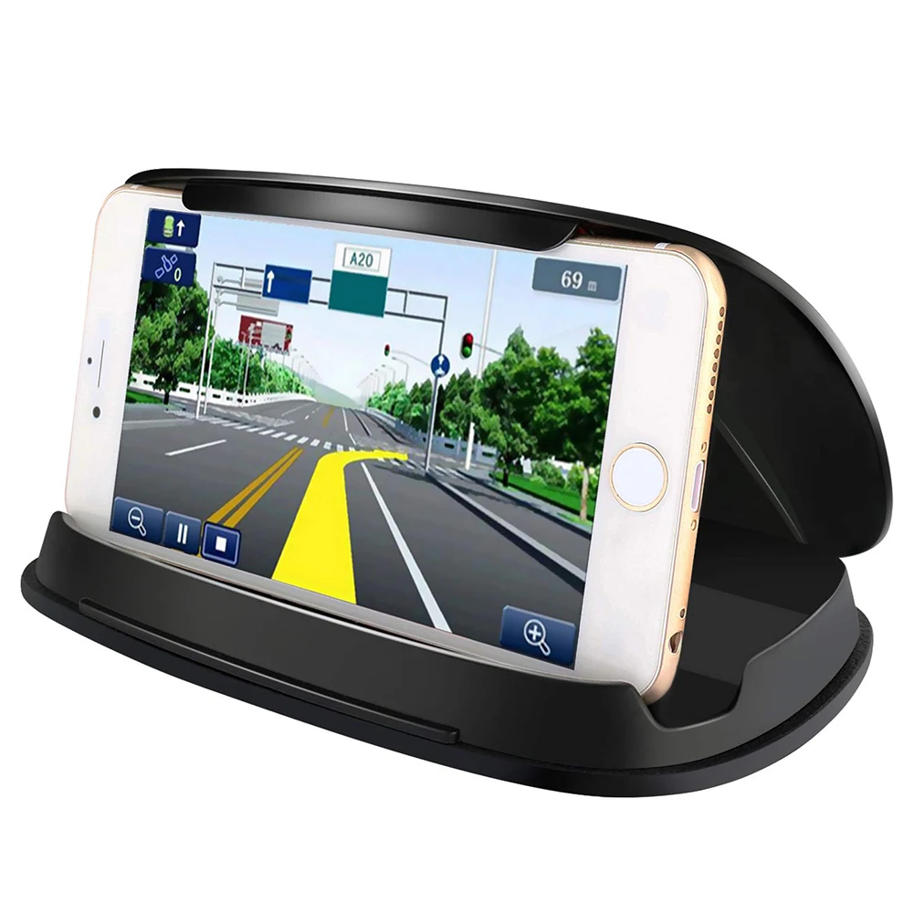 Автомобильный gps Держатель для навигатора держатель для 3-6,8 дюймов подставка для телефона приборная панель Противоскользящий коврик Подставка для планшета