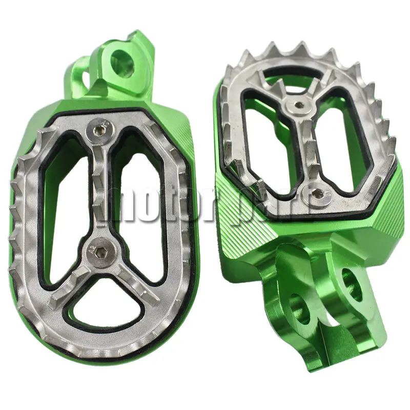 Мотоциклетные алюминиевые подножки для 2010-2015 Suzuki RMZ 250 450 RMZ250 RMZ450 зеленый 11 12 13 14 |