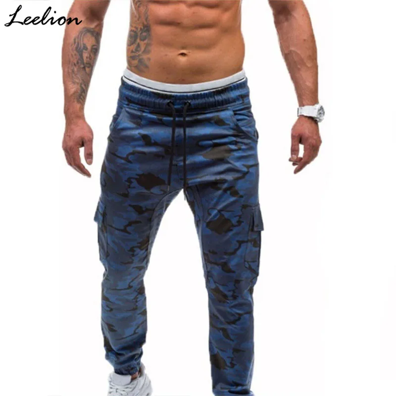 LeeLion 2020 Новые Модные осенние брюки карго для мужчин Pantalon Hombre фитнеса повседневные