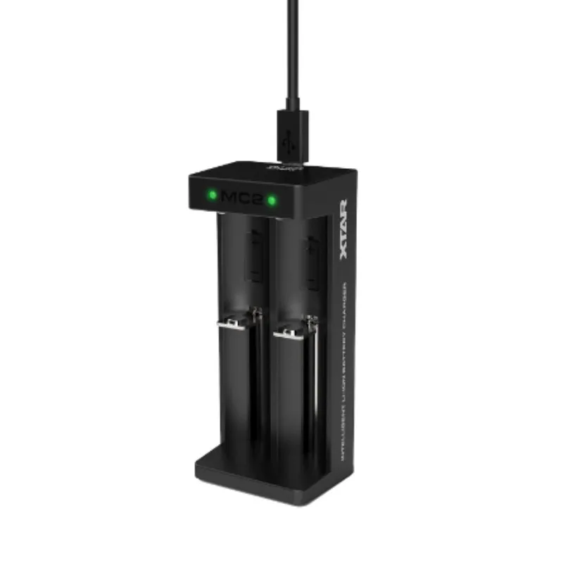 Универсальное зарядное устройство XTAR MC2 Mini USB li ion 3 7 в для аккумуляторов 18650 20700 21700