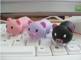 Горячие продажи мультфильм животное свинья USB 2.0 usb flash drive memory stick pen U Фестиваль Disk