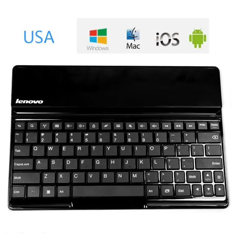 Русская английская и американская раскладка Оригинальная Lenovo Bluetooth клавиатура