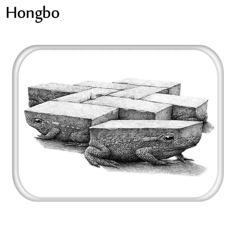 Нескользящий напольный коврик Hongbo с животными уличные коврики под крокодила