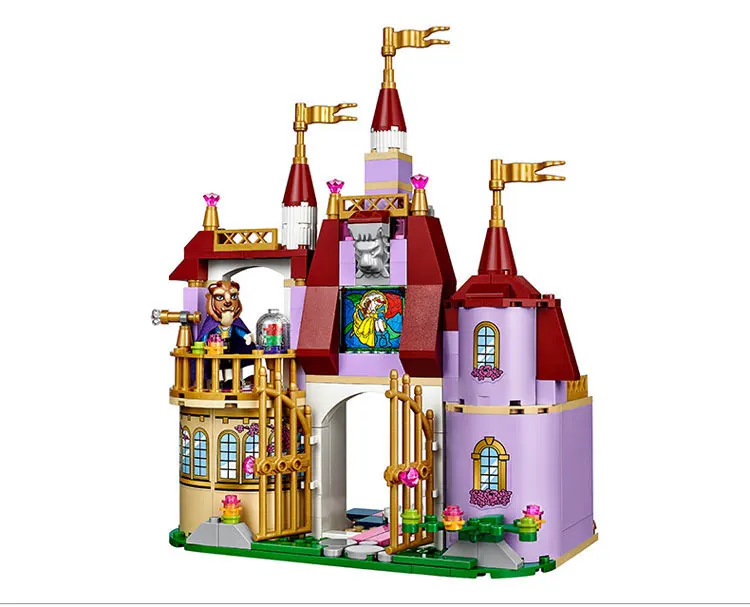 Заколдованный Замок принцессы Белль 41067 Bela принцесса игрушка совместимые Legoings