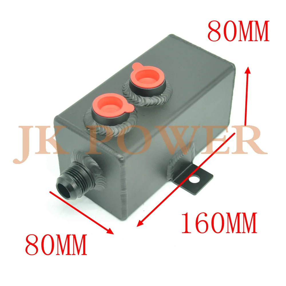 JK Racing 1L Baffled батарея связать вниз маслоуловитель может дыхательный бак с