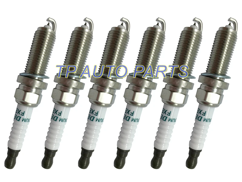6 шт. иридиевая Свеча зажигания для Niss an Infinit i OEM 22401 EW61C FXE22HR11 22401EW61C|Свечи и