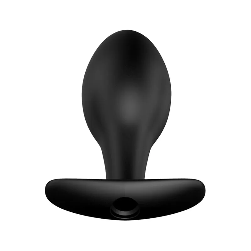 12 Speeds Waterproof Vibrating Butt Plug Black Color Silicone Anal Vibrator for Men &amp Women anal sex toys | Красота и здоровье