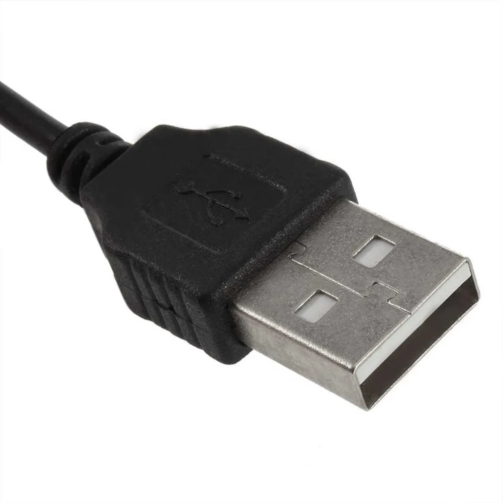 Новинка 1 шт. высококачественный черный USB 2 0 штекер для штекера M/M удлинитель