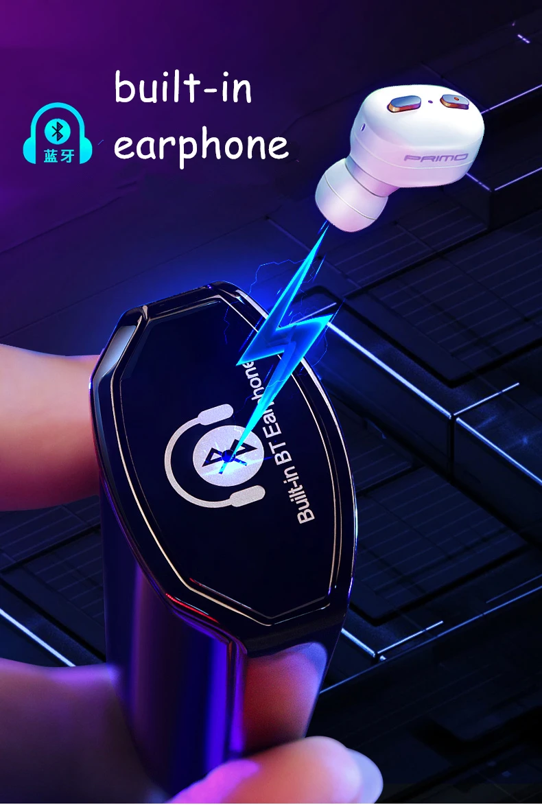 Двухдуговая плазменная зажигалка, USB ветрозащитные, Импульсные, металлические, электронные, с интеллектуальным дисплеем, с питанием от отпечатков пальцев, зажигалки, гаджеты для мужчин