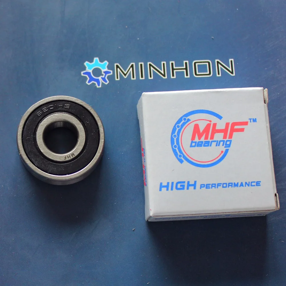1 шт. 6201-2RS 6201RS MHF миниатюрный глубокий шаровой подшипник Размер 12 x32x10 мм Лучшая