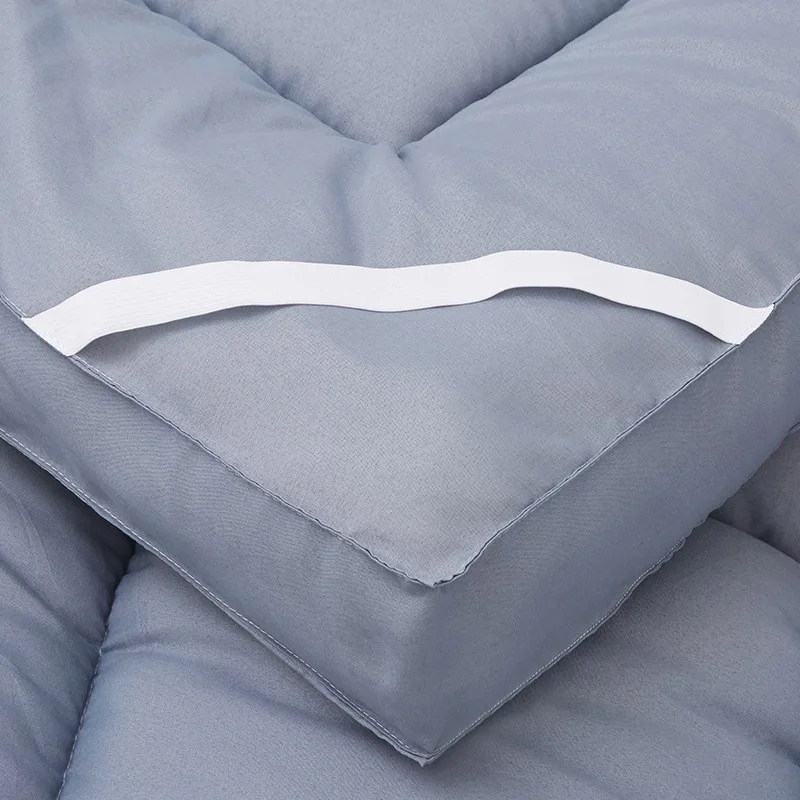 Отель качество стеганый наматрасник matelas гипоаллергенный вниз альтернативные