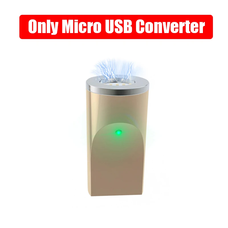 Магнитный USB C Micro usb адаптер для зарядки и передачи данных конвертер для huawei P20 P10 samsung S9 S8 S7 htc для Xiaomi Redmi смартфон - Цвет: Micro USB Converter