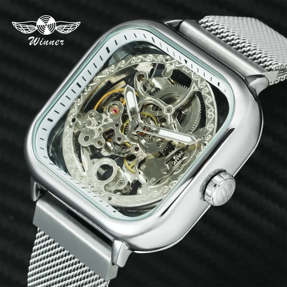 Победитель официальные мужские часы Топ бренд класса люкс автоматические