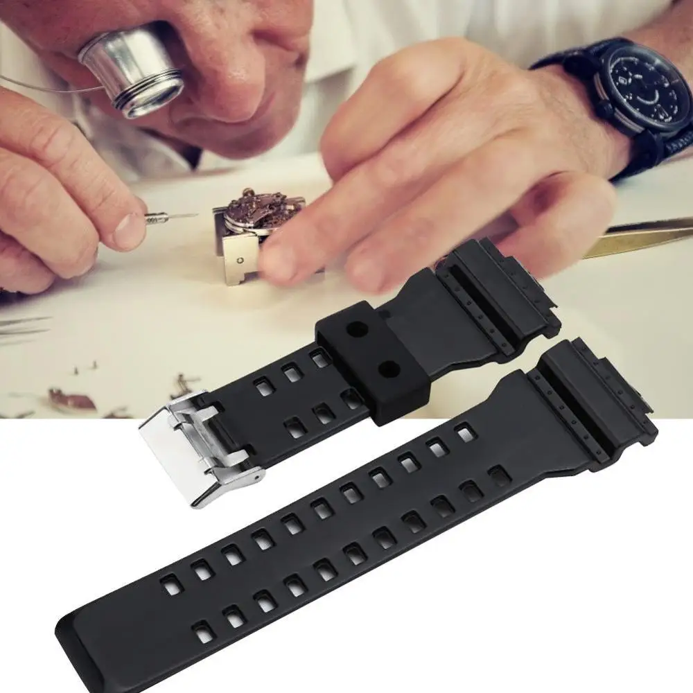 Ремешок для часов ремешок из ПУ кожи подходит CASIO G SHOCK GA100/110/120 высокого