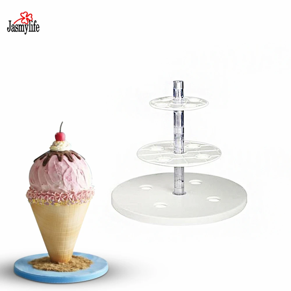 

Tiers And Spheres Cake Frame Kit Anti-Gravity Cake Kit To Make Easy Multi Tiered Cakes Wedding Decoration Cake Stand Baking Tool