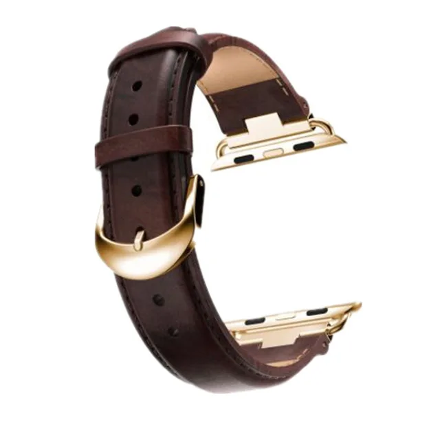 Genuine Leather watch Strap For apple watch band 4 44/40mm Diamond Bracelet for iwatch Series 3 2 1 42/38mm watches accessories