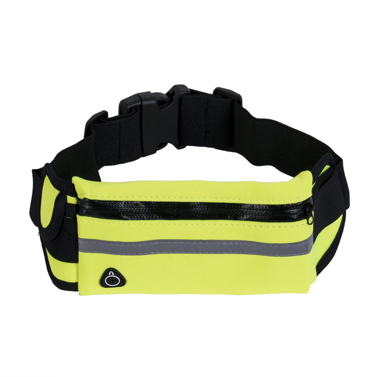 Зеленый Waist Bum Bag Fanny Pack Belt Money For Running Jogging Cycling Phones Sport Running Waterproof Belt Waist Bag - Цвет: Зеленый