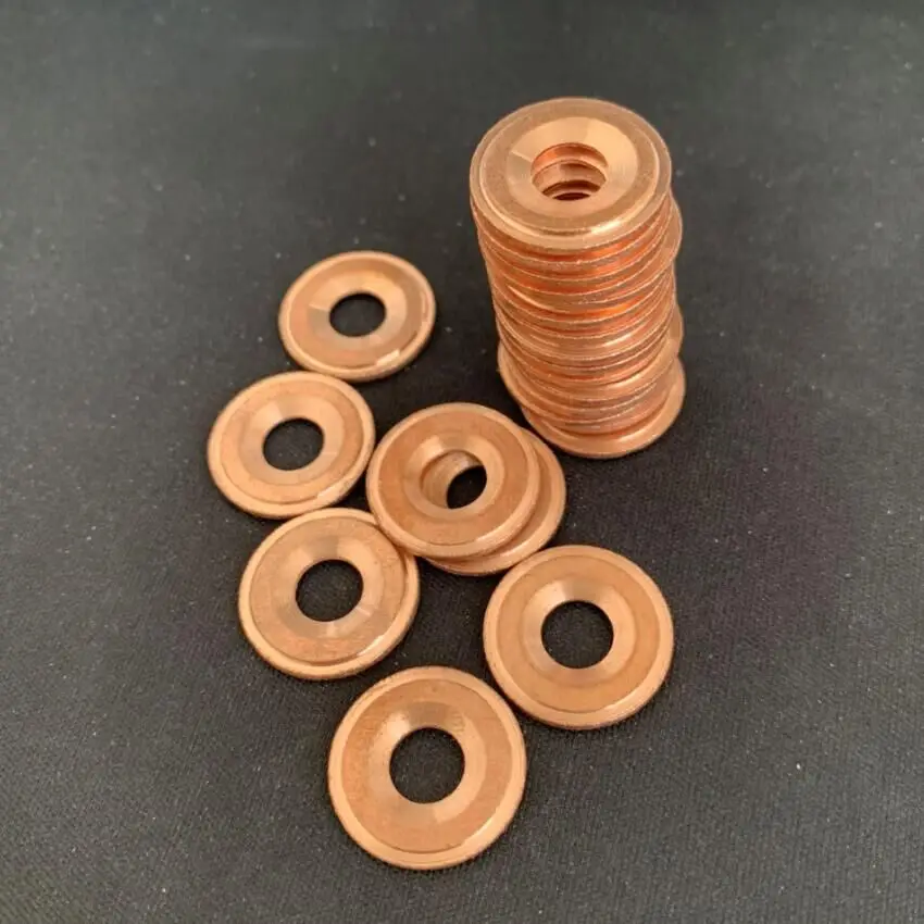 7x1 5 мм/9x18 мм EURO-III Форсунка для инжектора common rail медная прокладка Уплотнения