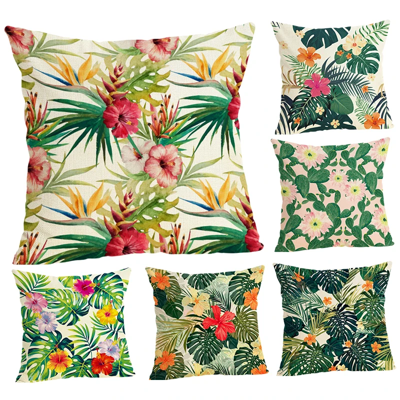 Новый стиль наволочка с цветами мягкая подушка для дивана подушки постельные