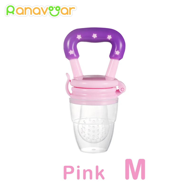 pink M Детская соска для свежего питания, соска для молока, бутылочки для кормления - Цвет: pink M