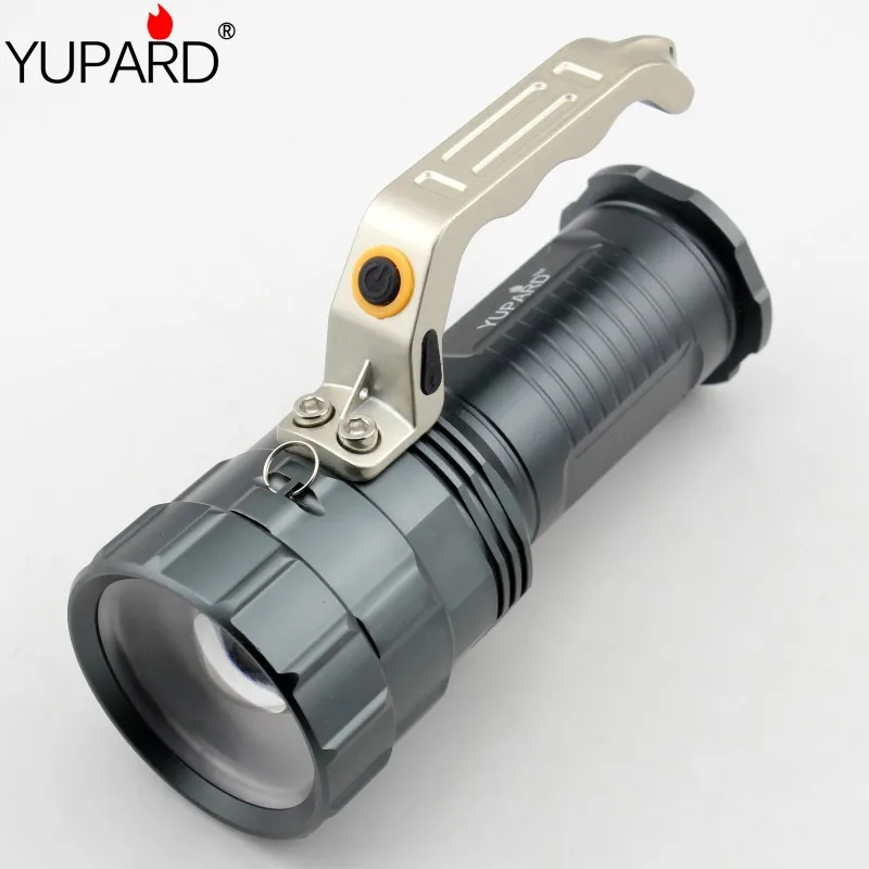 Yupard XM L2 светодиодный фонарик T6 масштабируемый фонарь точечный перезаряжаемый