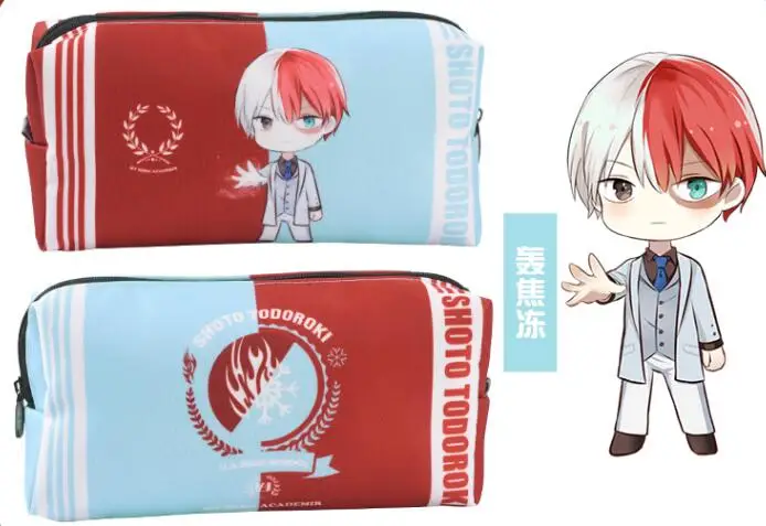My Hero Academy Boku no Hero Academy Todoroki Shoto katsuki bakugo DEKU чехол для карандашей сумка для ручек Студенческая уплотненная канцелярская одежда