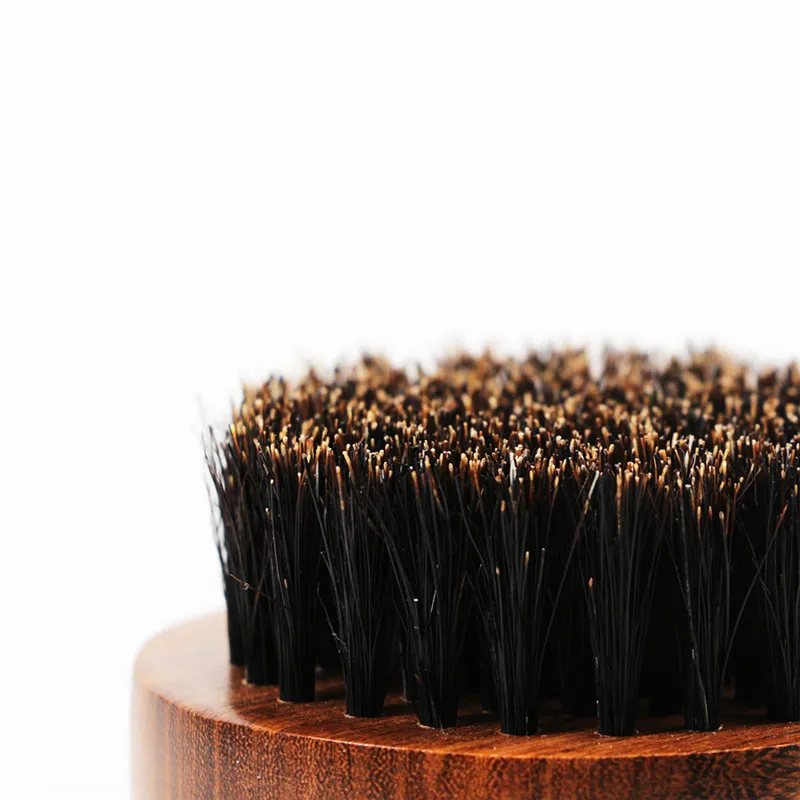 1 pcs Beard Brush Boar Bristles Mustache Natural Wood Comb Handmade Grooming Kit Men Beards Care Wholesale | Красота и здоровье