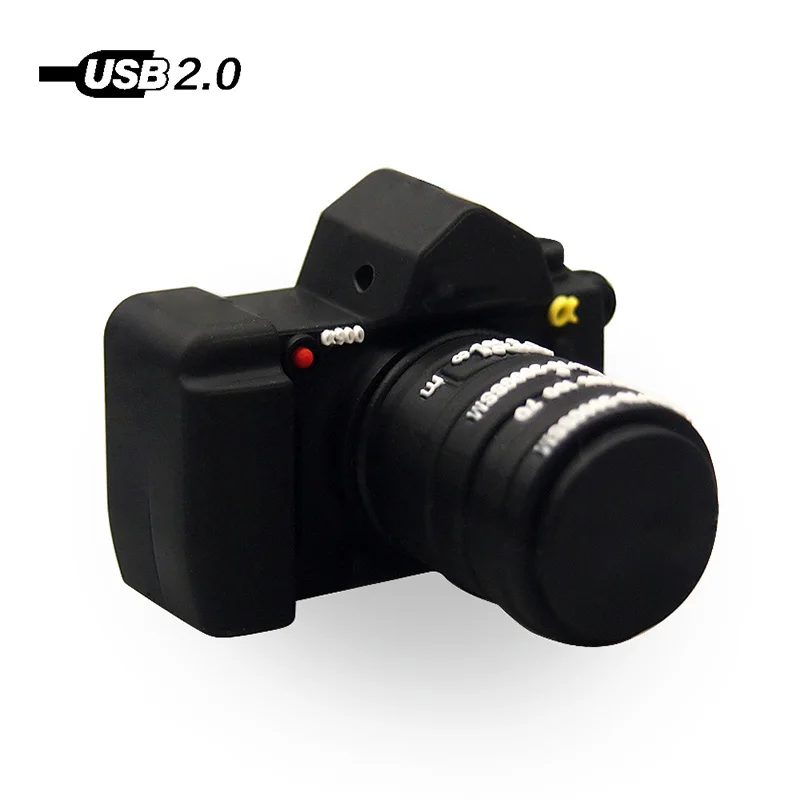 Модный u диск с мультяшной камерой 128 Мб 4 ГБ 8 16 32 64 ГБ|USB флэш-накопители| |