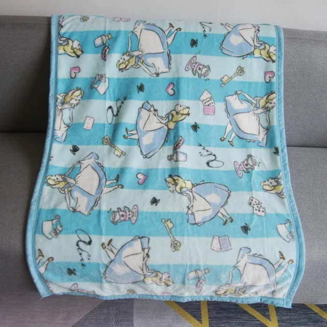 Princess Мягкое Фланелевое детское одеяло с Микки Маусом маленького размера, 70x100 см, принцесса Мэри Винни, Холодное сердце для детей, собака, кошка - Цвет: Princess