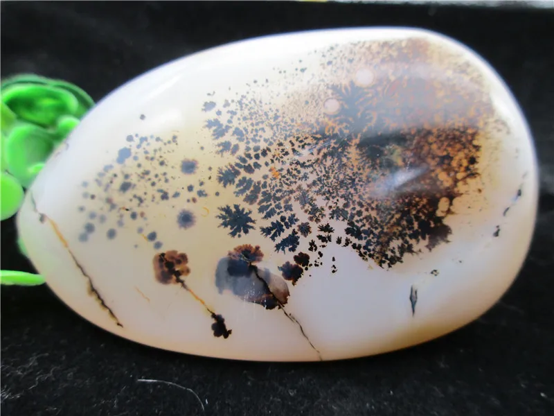 Natural Polished Aquatic Plants Agate Crystal Chakra Healing Reiki Stone Madagascar | Дом и сад
