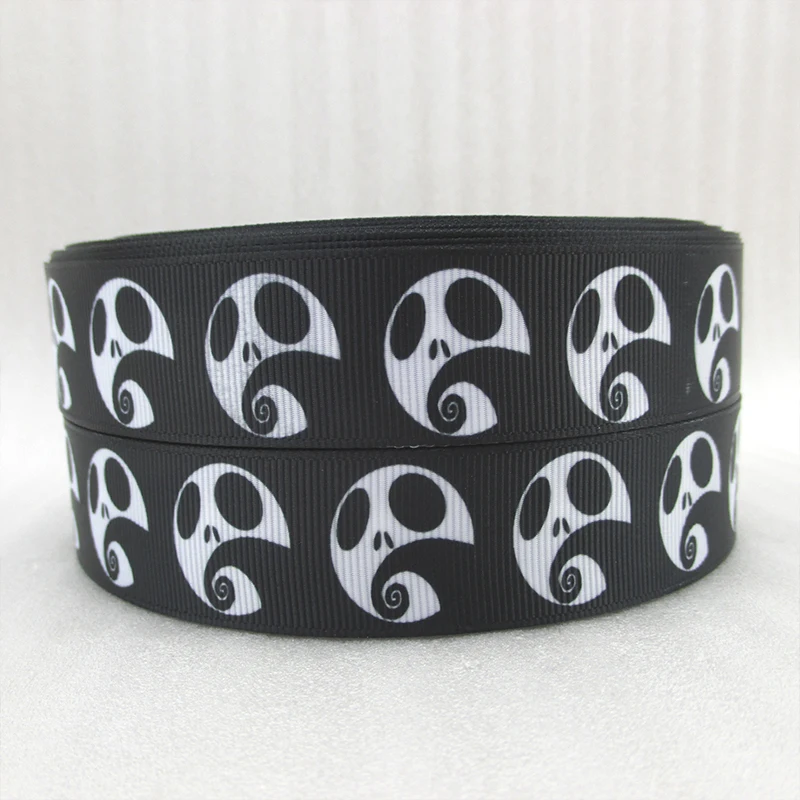 Дэвид аксессуары 1 &quot(25 мм) лента для Хэллоуина Печатных Полиэфирная 10 метров DIY