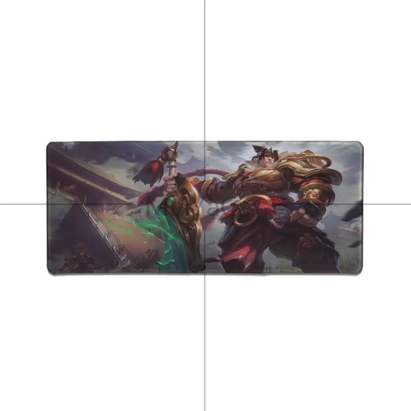 Игровой коврик для мыши Maiyaca garen league of legends из натурального каучука Настольный с