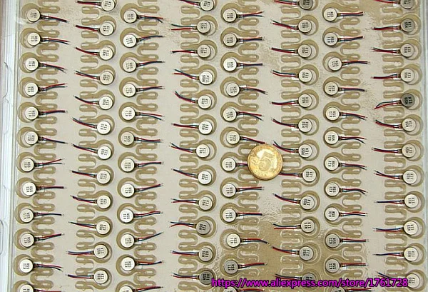 100pcs/lot 8*3.4mm DC motor 3.7V flat vibrating 3V-5V 8mm button ~ | Motor