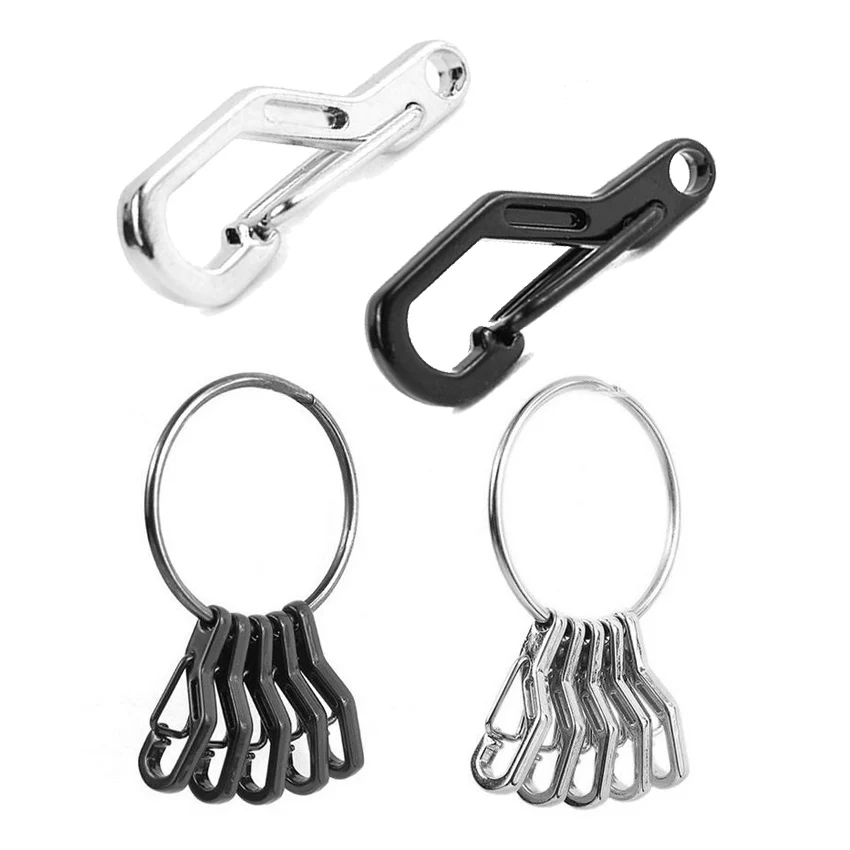 Мини брелок для кемпинга на открытом воздухе 5 шт.|tool tool|tool outdoortool keychain |