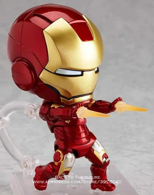 Disney с героями комиксов Марвел AvengersIron Железный человек Mark7 версии 10 см фигурку