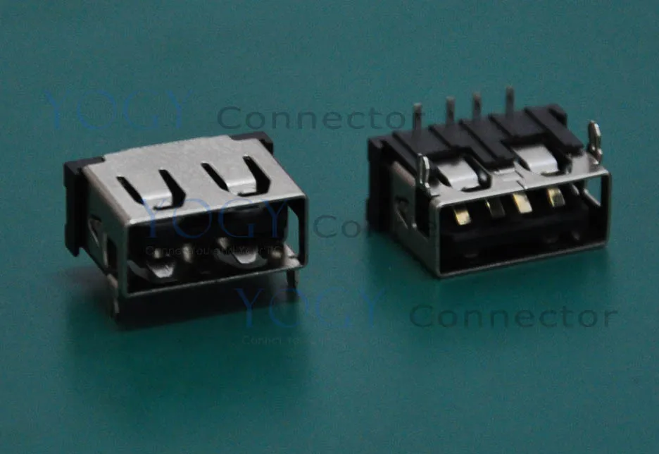 (20 шт./лот) гнездовая розетка с коротким штекером USB 10 мм обычно используется в