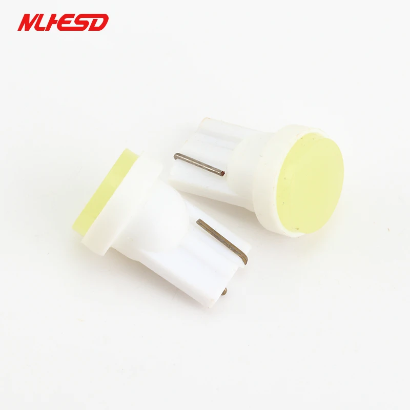 10 шт. керамическая Автомобильная интерьерная LED 3D T10 COB W5W клиновидные инструменты