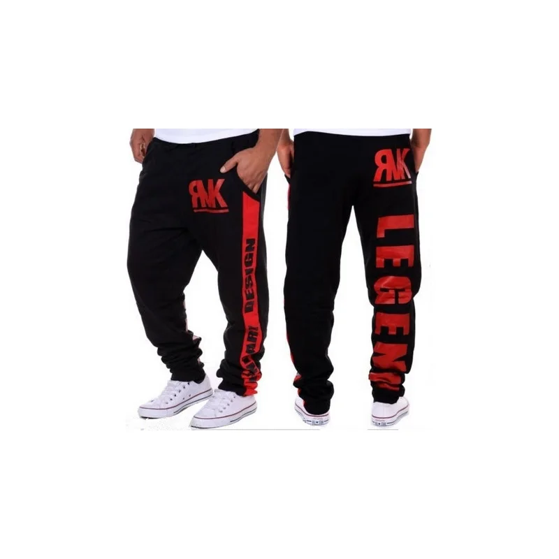 Мужские брюки в стиле хип-хоп повседневные большого размера модные