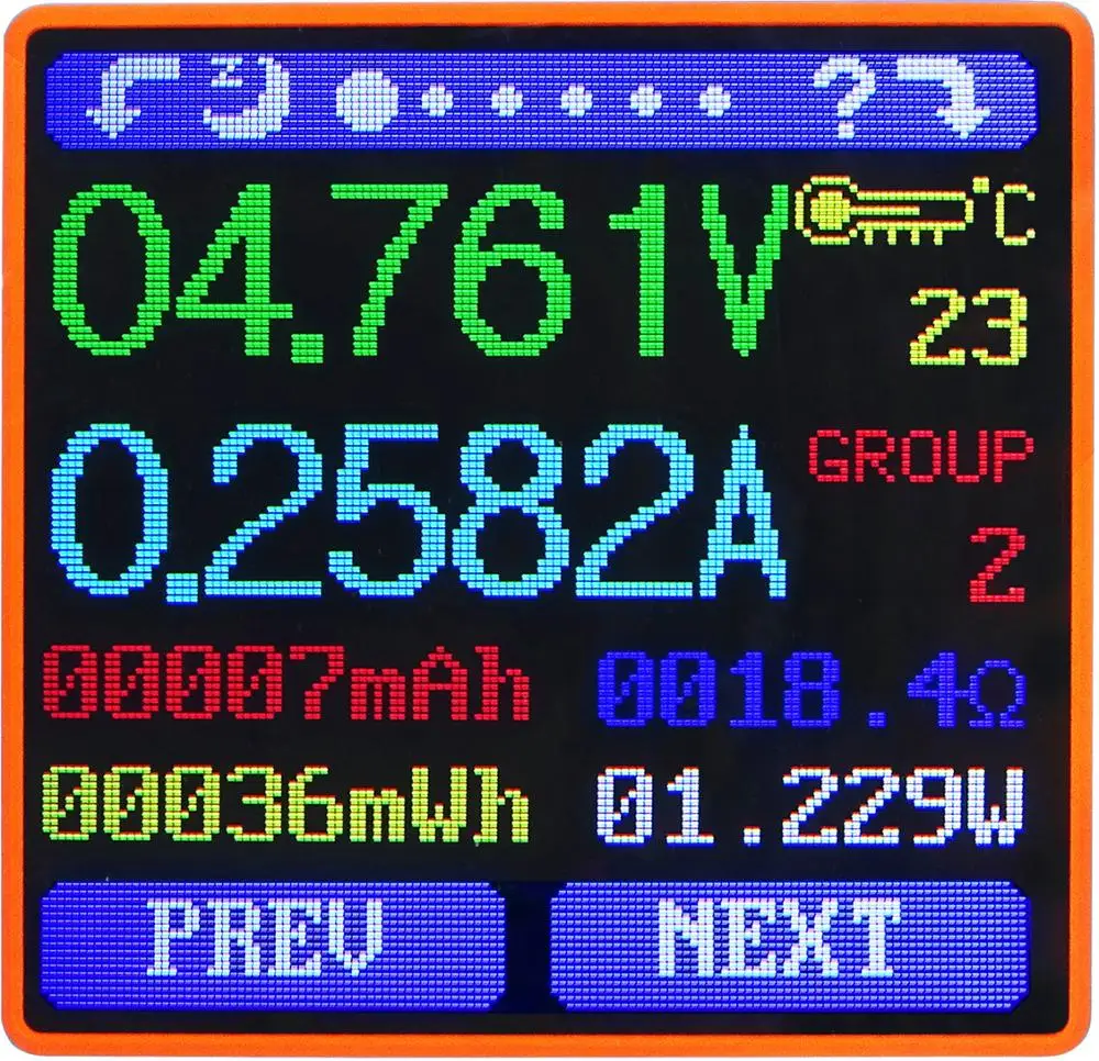 [Склад в России] RD UM25 UM25C Для APP USB 2,0 Тип-C ЖК-дисплей Вольтметр Амперметр Напряжение измеритель тока, для батареи с зарядкой от usb Тестер