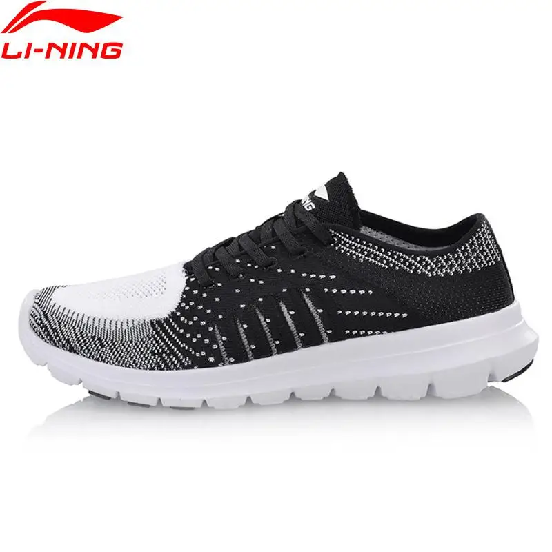 Li-Ning/мужские кроссовки для бега с гибкой подошвой; удобные спортивные кроссовки из моно пряжи; дышащие кроссовки; ARKN007 SAMJ18 - Цвет: ARKN007 1H